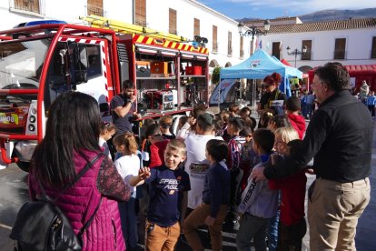 Desarrollo de la acción formativa de Bomberos del Poniente en Berja.