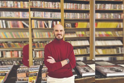 Jesús Terrés al finalizar esta entrevista.