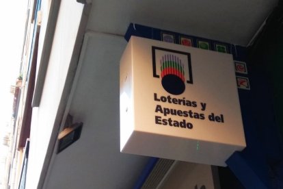 Imagen de archivo de una administración de lotería.