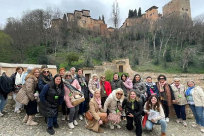 Un momento del viaje de la Mujer a Granada.