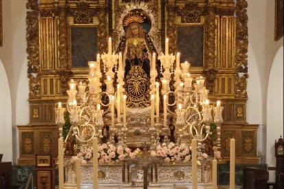 Imagen de la Soledad de cara a la fallida extraordinaria de diciembre.