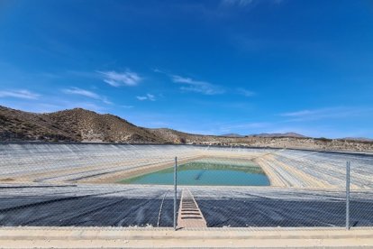 Embalse de Capellanía II de la Comunidad al 5% de su capacidad (marzo 2024). Embalse de Capellanía II de la Comunidad al 5% de su capacidad (marzo