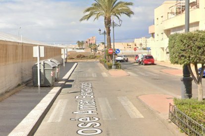 Avenida en la que se ha encontrado el cadáver.