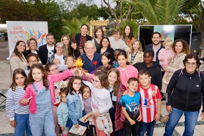 La inaguración de la Antorcha de las Letras.