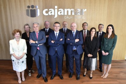 Componentes del nuevo Consejo Rector de Cajamar.