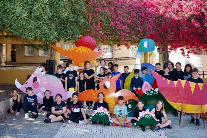 Los participantes en una de las actividades.