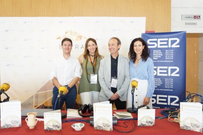 Los invitados que intervinieron en el Hoy por Hoy Levante durante el programa de la SER.