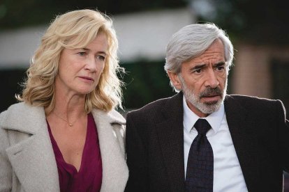 Ana Duato e Imanol Arias en la serie Cuéntame-