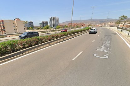 Imagen del puente de la autovía del aeropuerto