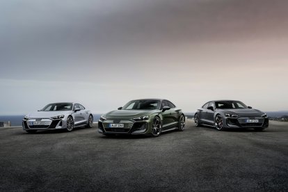 Con sus 925 CV de potencia, la nueva versión performance convierte al RS e-tron GT en el automóvil de serie más potente jamás fabricado por Audi