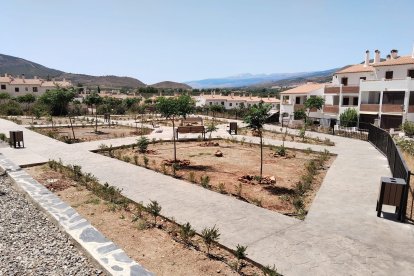 Imagen del actual Jardín de los Repobladores en Fondón. | Ayuntamiento de Fondón