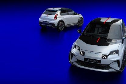 A290, el nuevo pequeño deportivo 100% eléctrico de Alpine, está disponible en dos niveles de potencia, 180 CV y 220 CV
