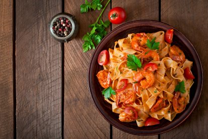 Pasta a la marinera. Foto: www.depositphotos.com