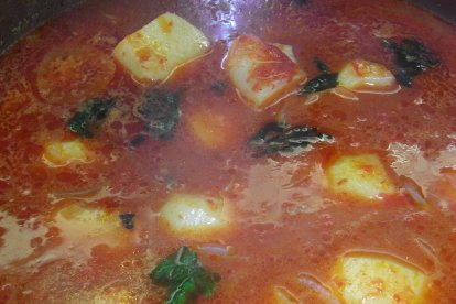 Marmitako de atún.