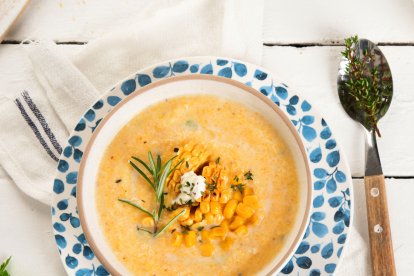 Crema de calabaza (Imagen: Depositphotos).