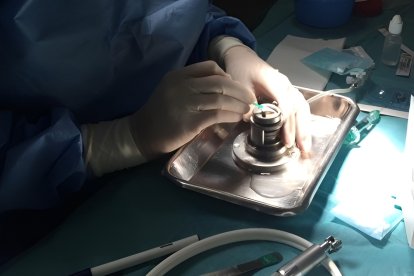 Imagen de donación de tejidos.