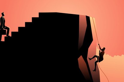 Archivo. Representación de la desigualdad. Foto: Getty Images.