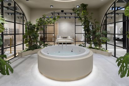 Stand de Porcelanosa Grupo en Cersaie 2024.