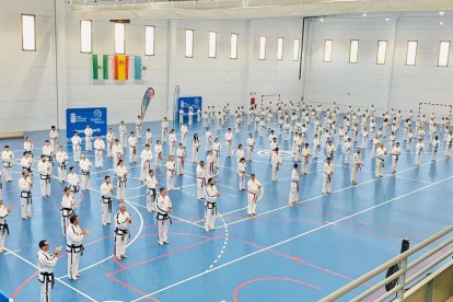 Una de las múltiples actividades desarrolladas en Balanegra durante la semana del deporte.