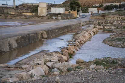 Las riadas provocadas el pasado domingo 3 de noviembre en Níjar.