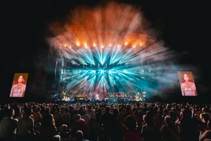 Uno de los exitosos conciertos de Siente la Plaza.