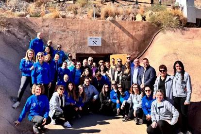 Imagen de archivo en la entrada a la Mina Rica.