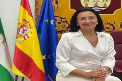 Puri Sánchez, alcaldesa del municipio de Cantoria.
