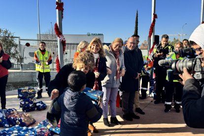 Repartiendo ilusión en Navidad.