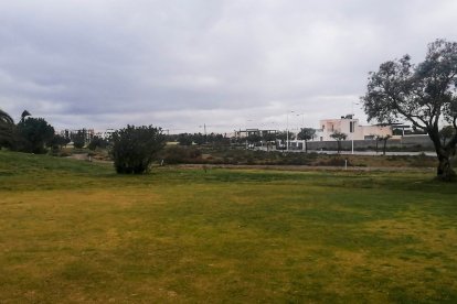Una de las parcelas en El Toyo, una de las zonas con mayor crecimiento de Almería.