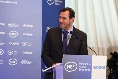 El ministro de Transportes, Óscar Puente.