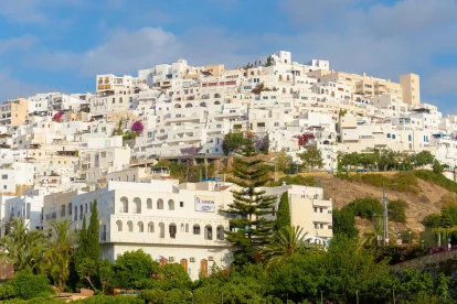 Imagen de archivo del pueblo de Mojácar.