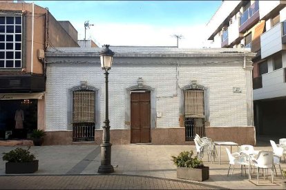 La casa de Anita Guerrero antes de su transformación en un espacio museístico.