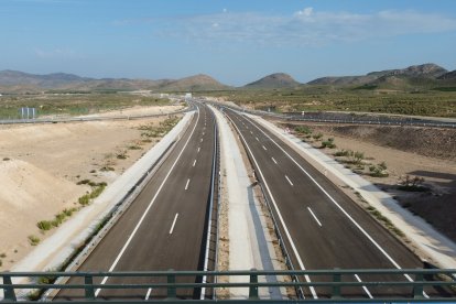 Imagen de archivo de un tramo de la autovía del Almanzora.