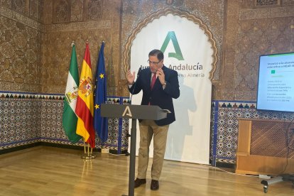 El delegado de Educación de la Junta, Francisco Alonso Martínez.