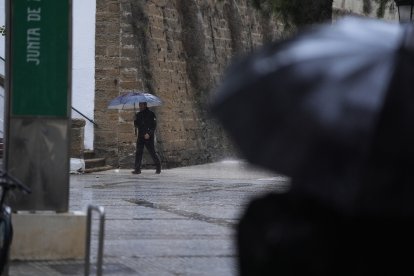 Alerta naranja por fuertes lluvias.