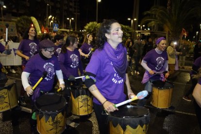 Segunda manifestación del Día de la Mujer en Almería.