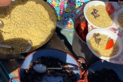 Imagen de archivo de unas migas.