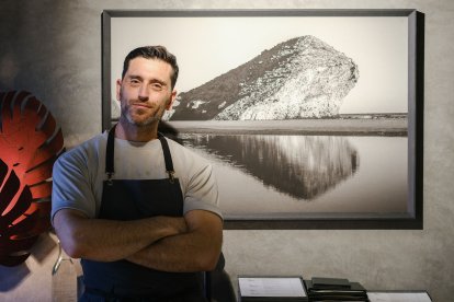 El chef almeriense Gonzalo Landin.