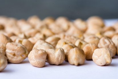 Garbanzos para almorzar.