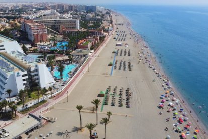Archivo de la playa de Roquetas de Mar.