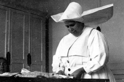Las hermanas de San Vicente de Paúl llegaron por primera vez al Hospital en 1845.