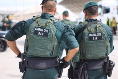 Guardias civiles, en una imagen de archivo.