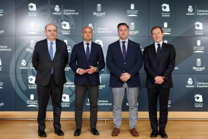 Presentación del campus de Macael en la Ciudad Real Madrid.