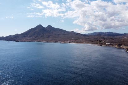 Vista aérea de Los Escullos.