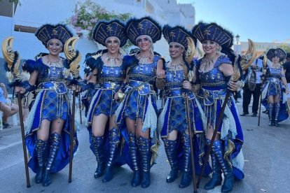 Fiestas de Moros y Cristianos de Mojácar en una edición anterior.