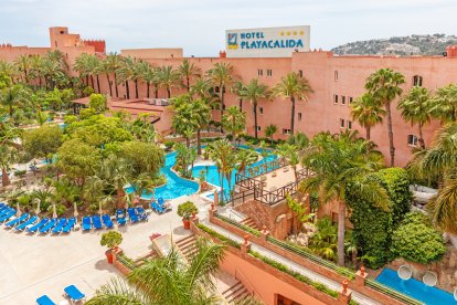 El Hotel Playacálida en Almuñecar.