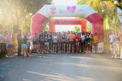 Salida de la Media Maratón 'Ciudad de Vera'.