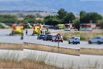 Accidente de tráfico en Armuña de Almanzora.