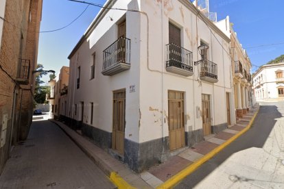 Callejón de la Iglesia, lugar donde se localizó a la víctima del apuñalamiento.