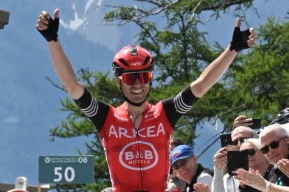 Cristian Rodríguez ha firmado un magnífico Tour de Francia siendo el mejor español de la general.